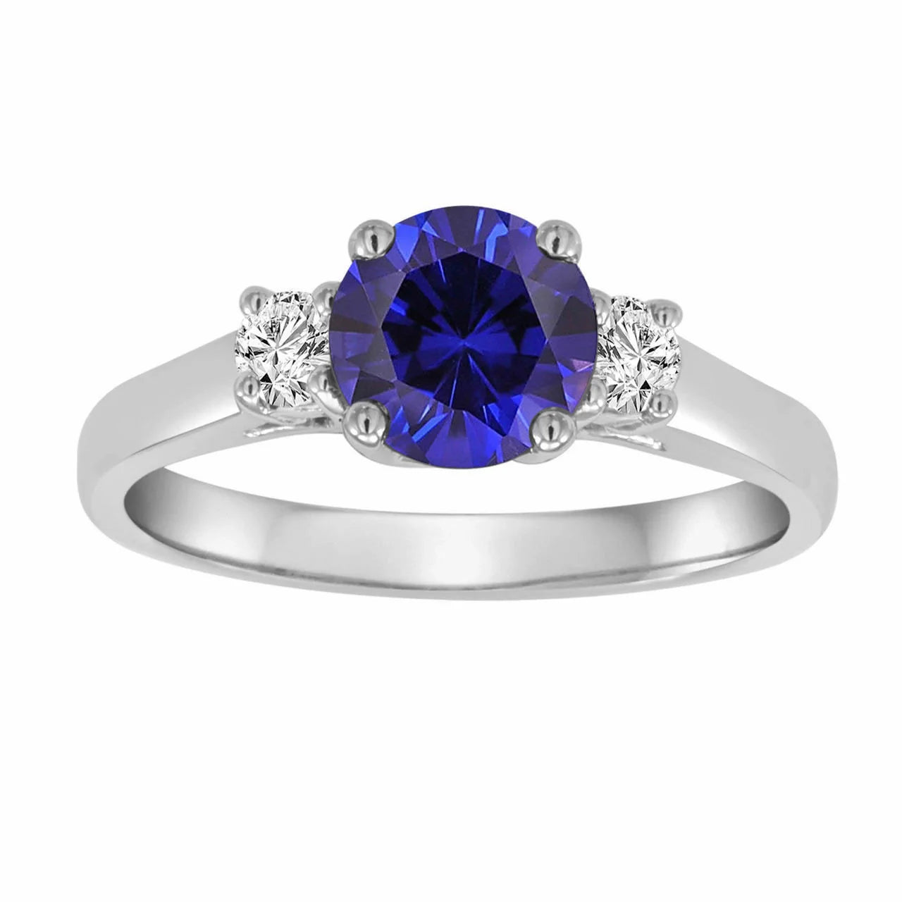 Dazzle in Sophistication with White Sapphire Rings