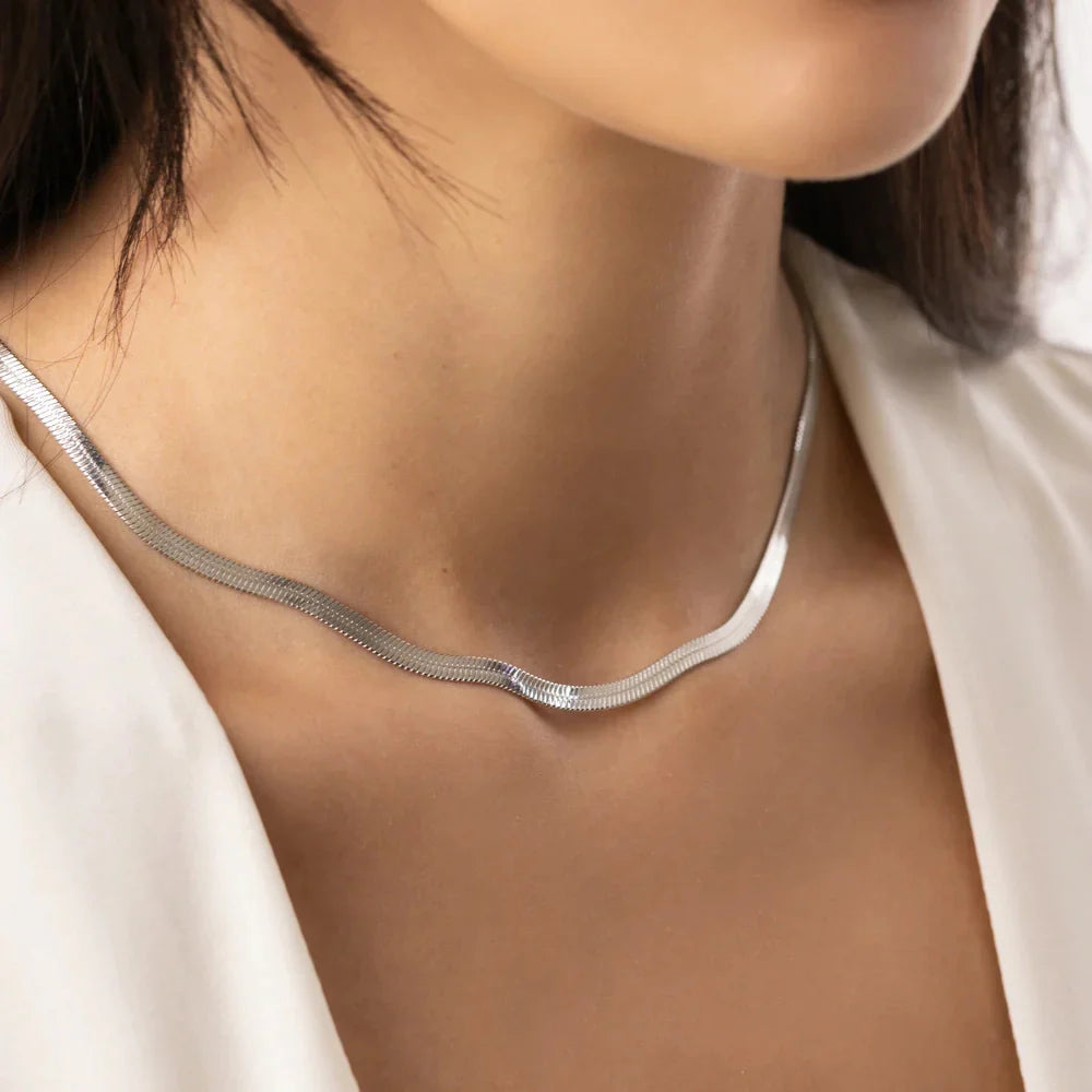 Elevate Your Style with a Luxurious Snake Chain Necklace