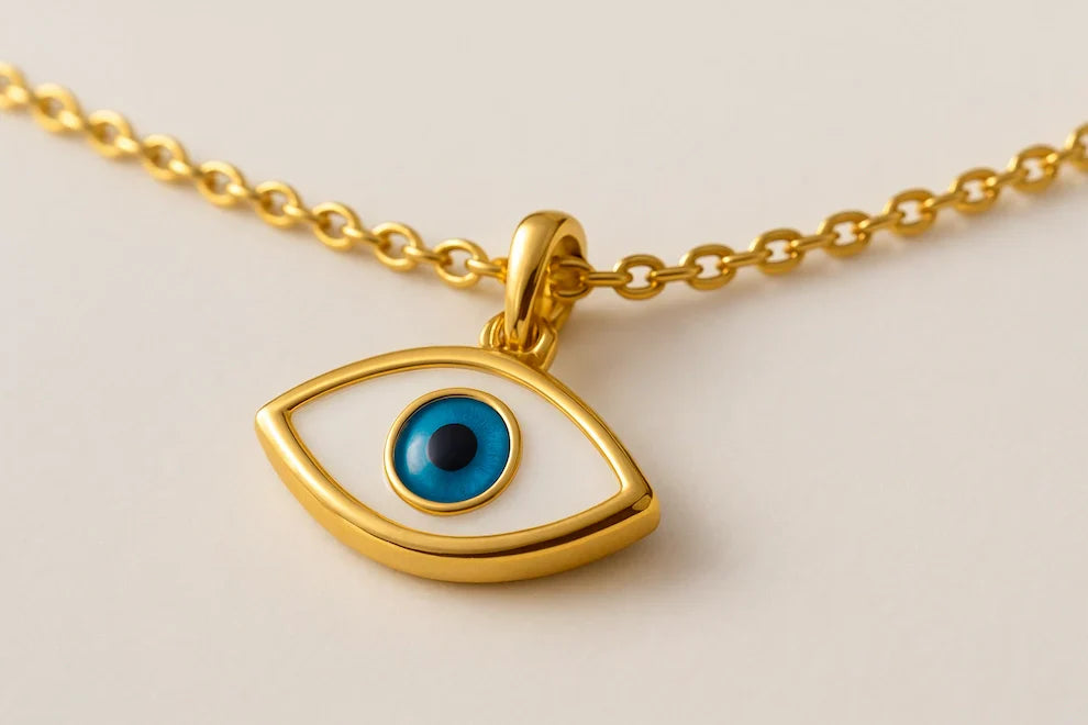 Exploring the Spiritual Meaning of the Gold Evil Eye Necklace