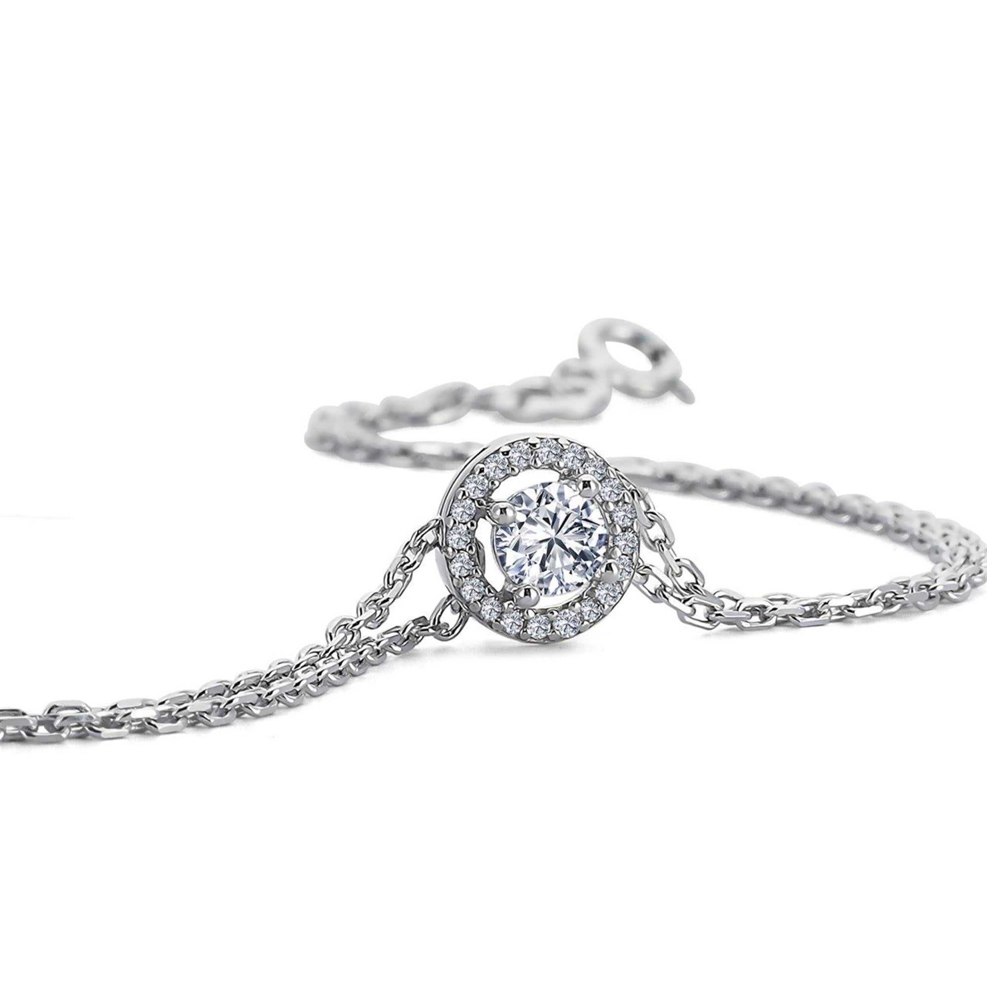 0.50 Carat Effective Diamond Solitaire Bracelet