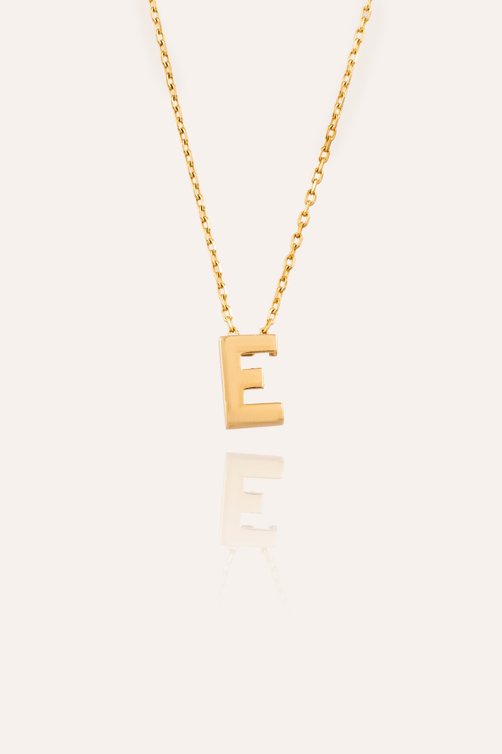 14K Gold Personalized Initial Necklace