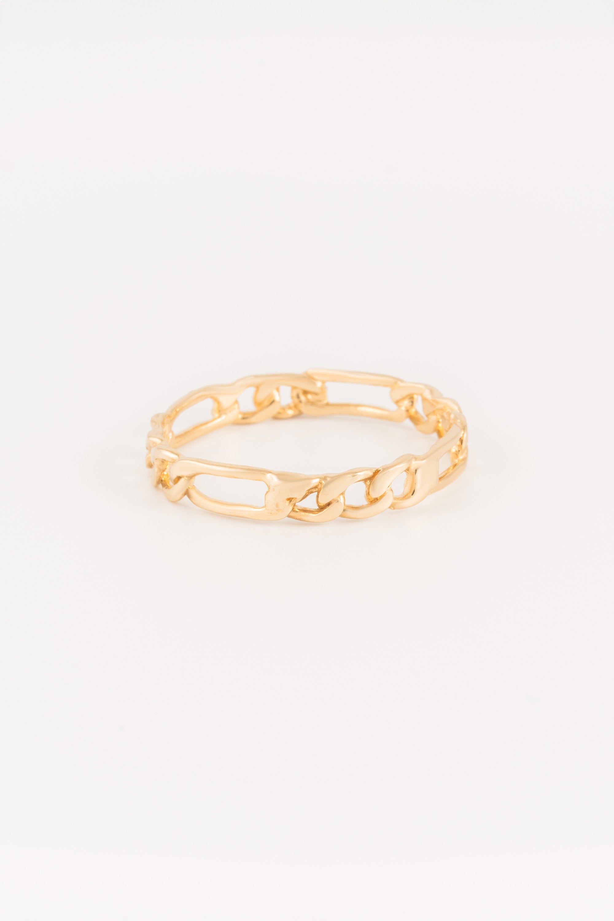 14K Gold Chain Link Ring