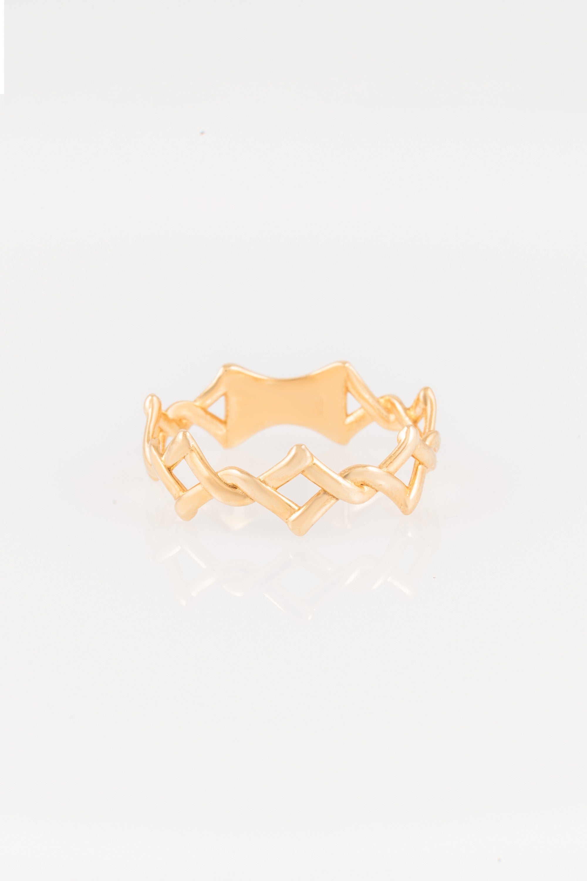 14K Gold Celtic Knot Ring