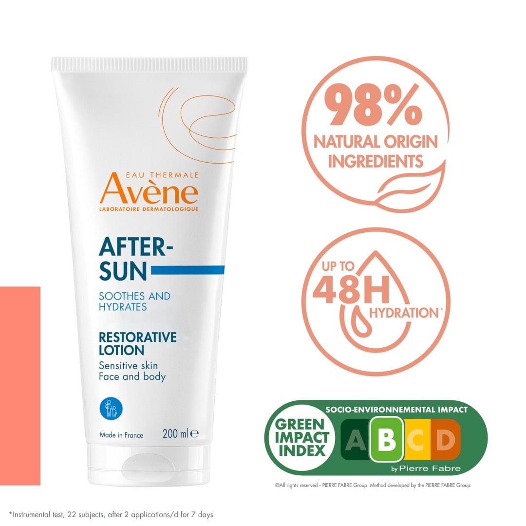 Avène After Sun After Sun Care Lotion 200 ml / 6.8 fl oz (2-Pack)