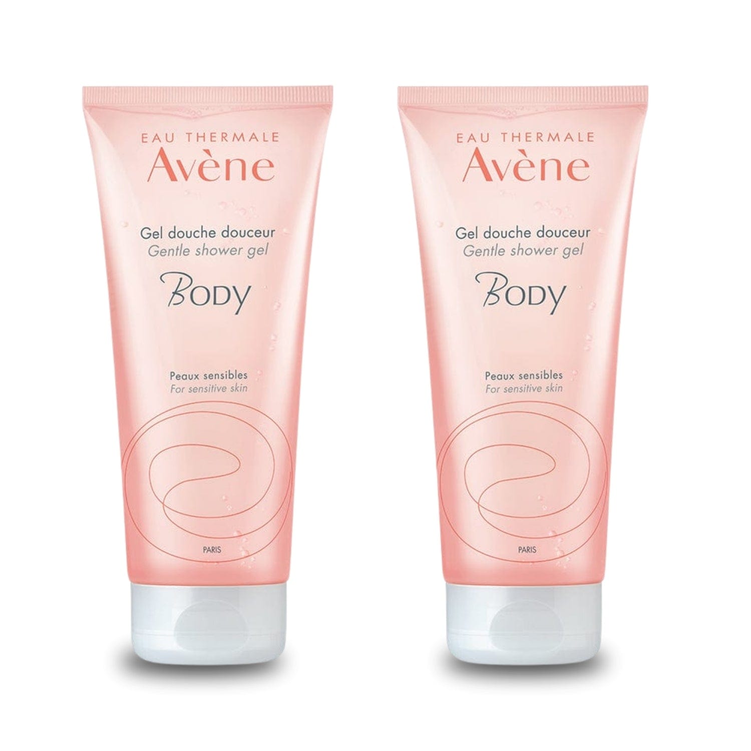 Avène Body Peel Shower Gel for Sensitive Skin 200 ml / 6.8 fl oz (2-Pack)