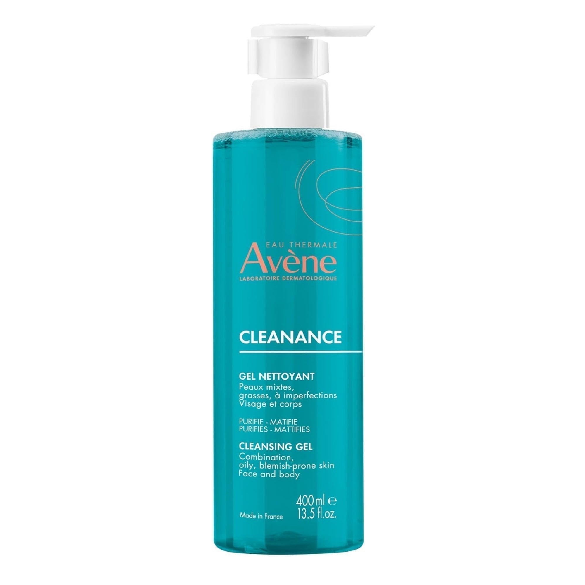 Avène Cleanance Face and Body Cleansing Gel 400 ml / 14 fl oz