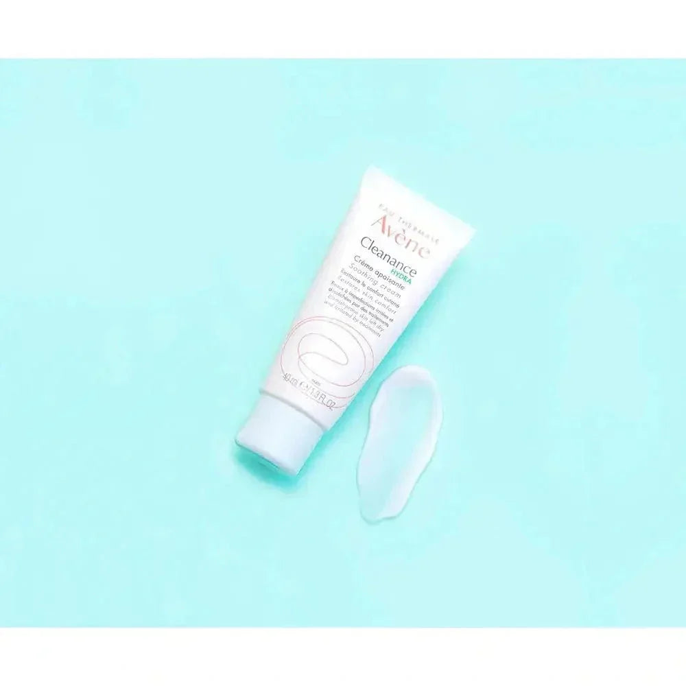 Avène Cleanance Hydra Cream 40 ml / 1.4 fl oz Moisturizing Cream (2-Pack)