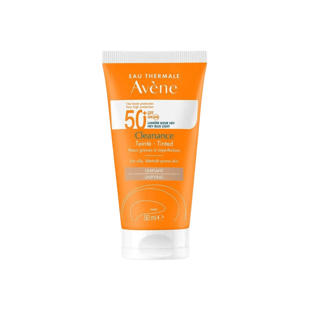 Avène Cleanance Solaire Tinted Spf 50 ml / 1.7 fl oz Tinted Sunscreen for Oily Skin