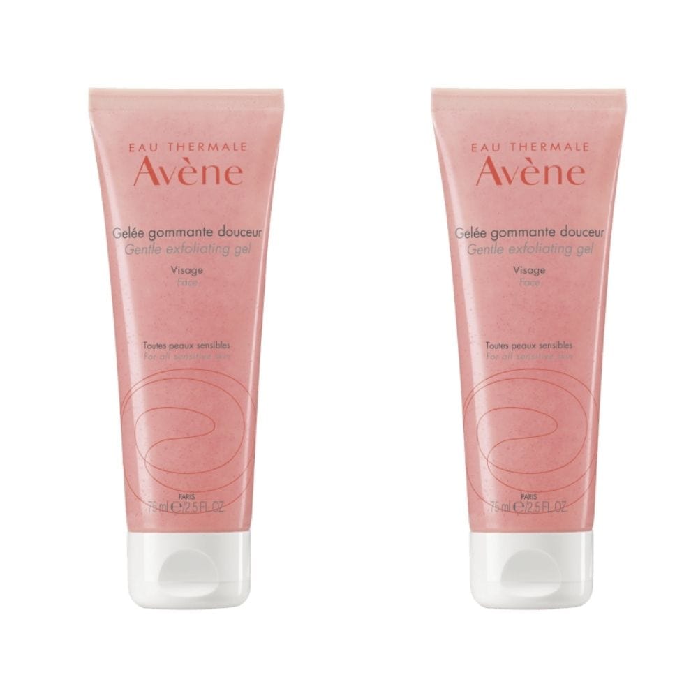 Avène Gentle Exfoliating Gel 75 ml / 2.5 fl oz (2-Pack)