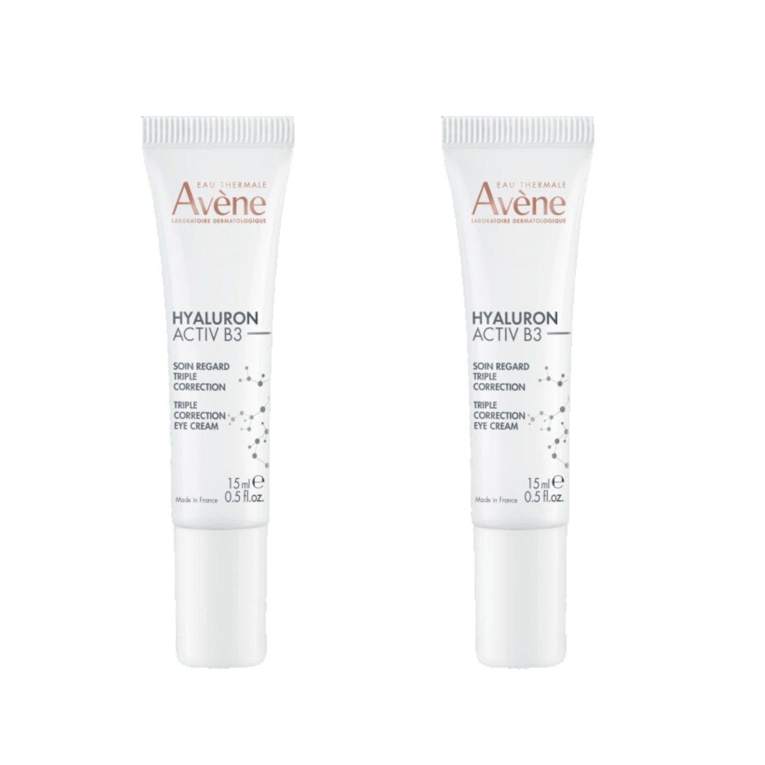 Avène Hyaluron Activ B3 Eye Contour Cream 15 ml / 0.5 fl oz (2-Pack)