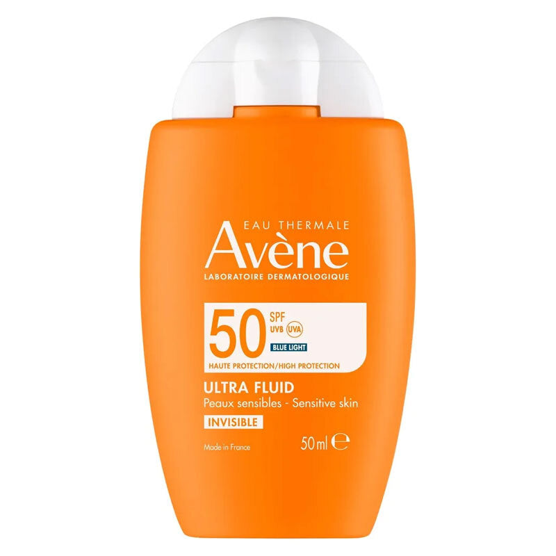 Avène Ultra Fluid Invisible SPF50 Sunscreen for Normal and Combination Skin 50 ml / 1.7 fl oz