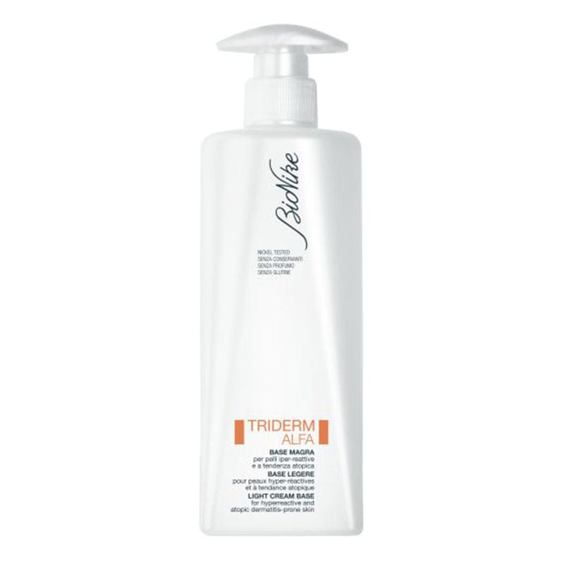BioNike Triderm Alfa Light Cream Base Moisturising Base Cream 500 ml / 17 fl oz