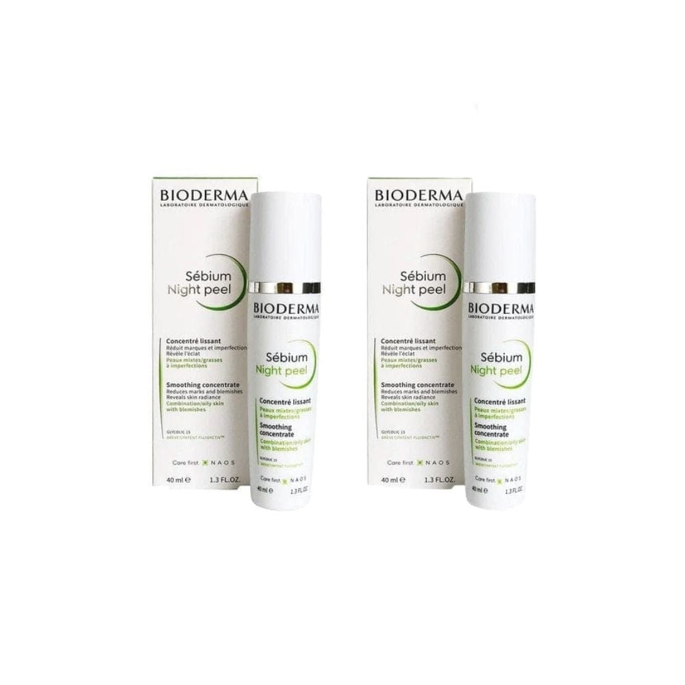 Bioderma Sebium Night Peel 40 ml / 1.4 fl oz (2-Pack)
