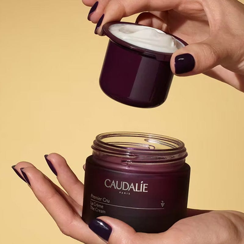 Caudalie Premier Cru Anti Ageing Moisturizer with Hyaluronic Acid - 50 ml / 1.7 fl oz (2-Pack)