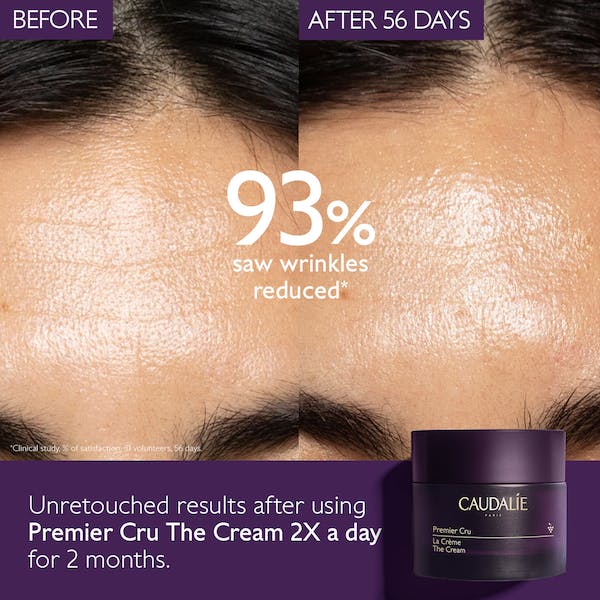 Caudalie Premier Cru Anti Ageing Moisturizer with Hyaluronic Acid - 50 ml / 1.7 fl oz (2-Pack)