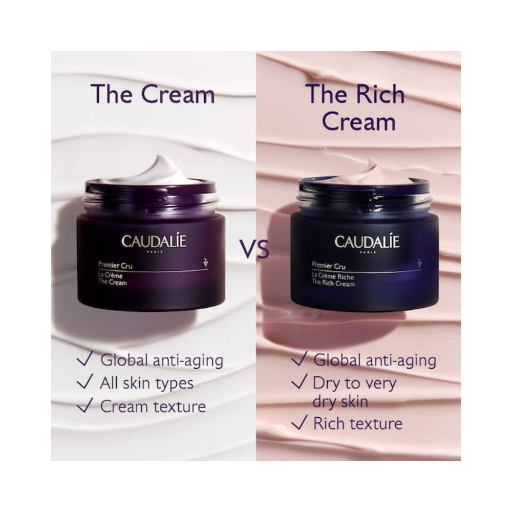 Caudalie Premier Cru Anti Ageing Moisturizer with Hyaluronic Acid - 50 ml / 1.7 fl oz
