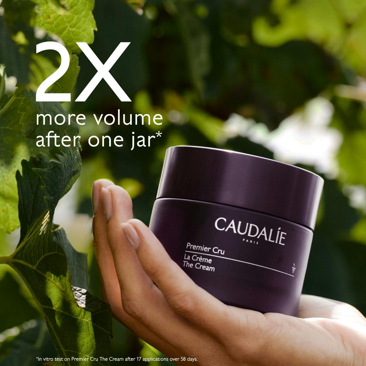Caudalie Premier Cru Anti-Aging Cream Moisturizer 50 ml / 1.7 fl oz Refill-NEW