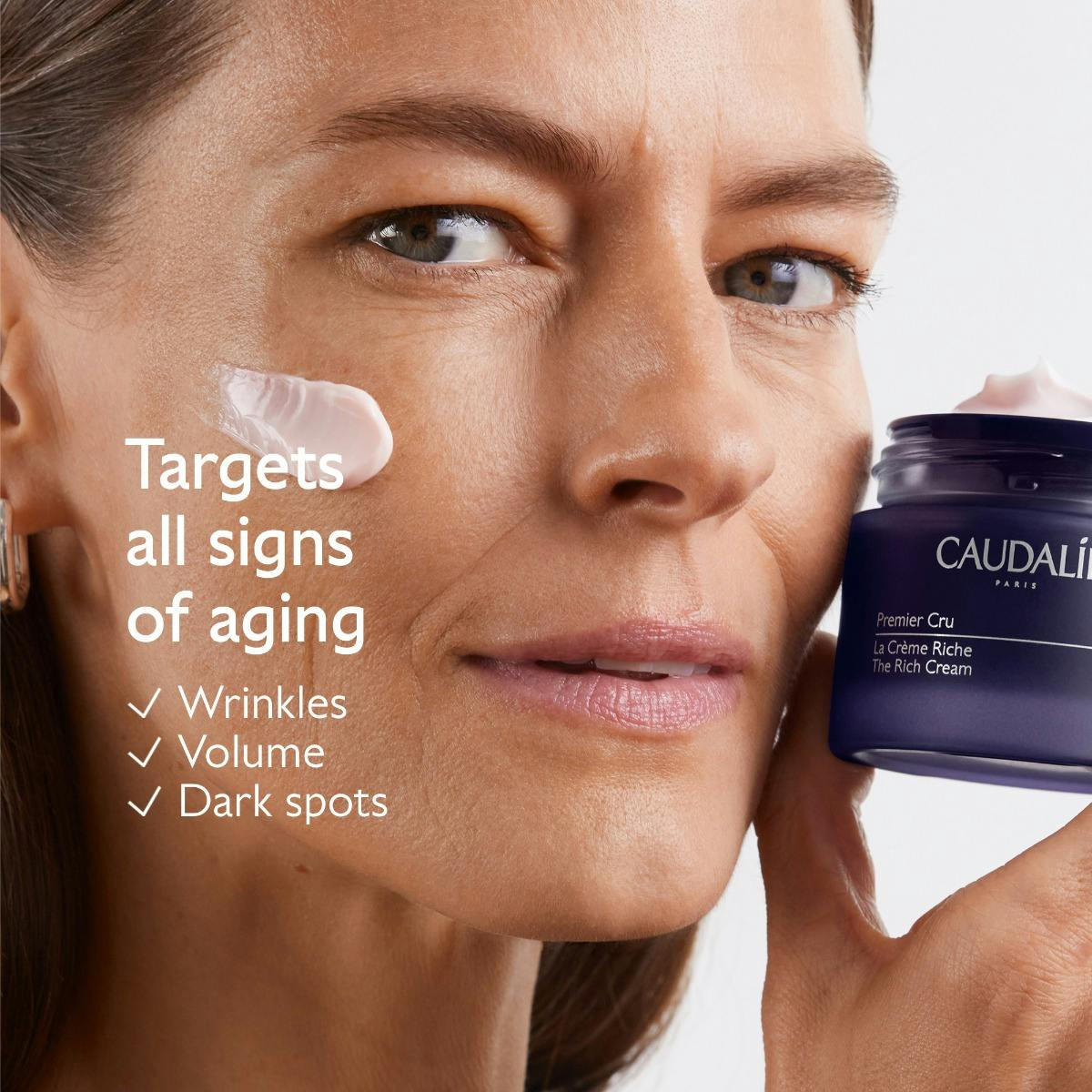 Caudalie Premier Cru Skin Barrier Rich Moisturizer with Ceramides 50 ml / 1.7 fl oz - NEW