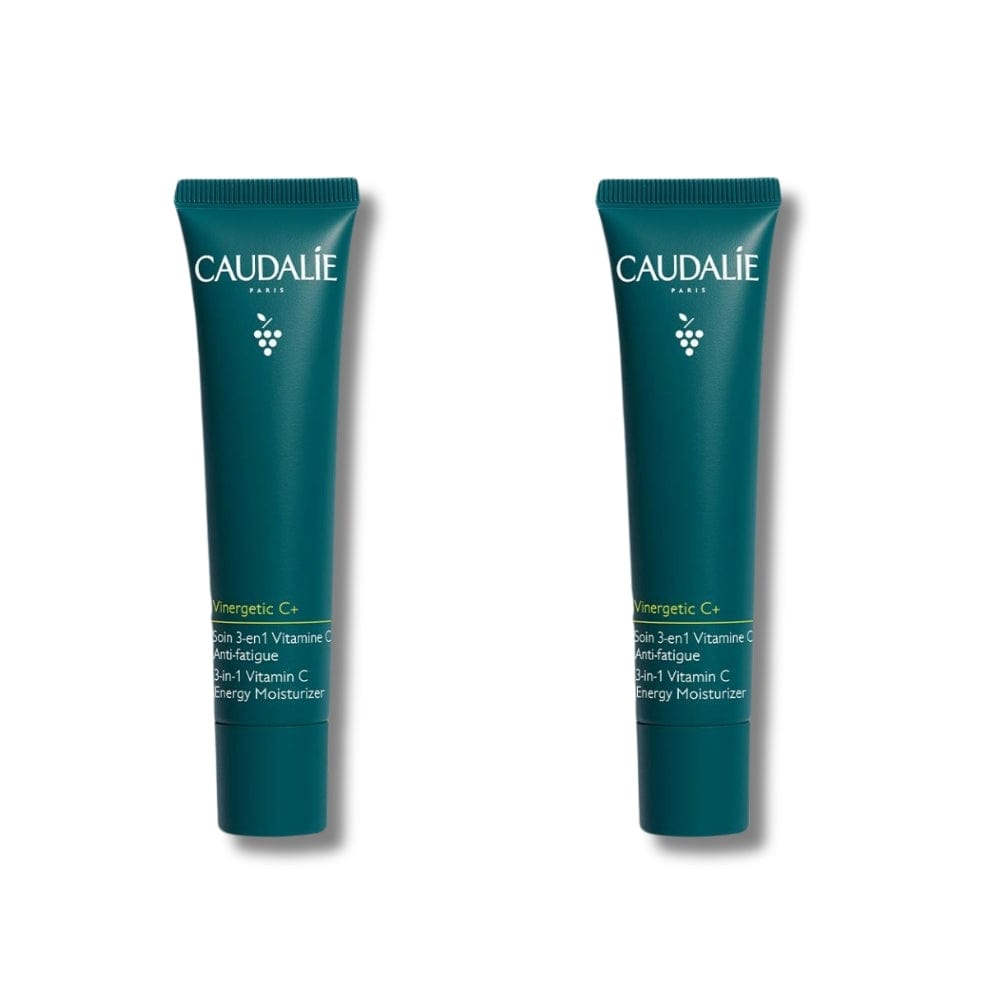 Caudalie Vinergetic C Soin 3 In 1 Vitamine C Anti-Fatigue Creme 40 ml / 1.4 fl oz (2-Pack)