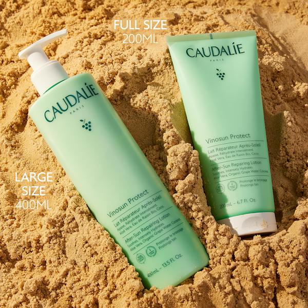 Caudalie Vinosun Protect After Sun Repairing Lotion 200 ml / 6.8 fl oz (2-Pack)