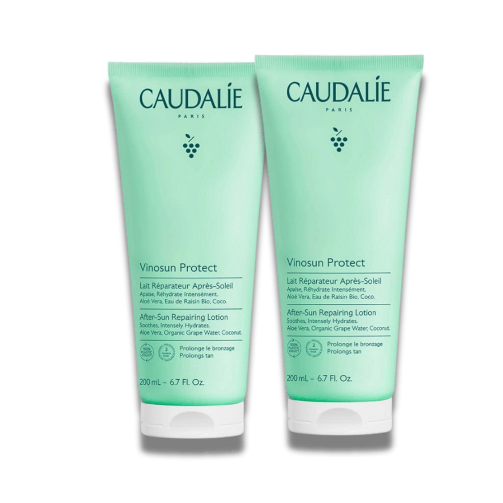 Caudalie Vinosun Protect After Sun Repairing Lotion 200 ml / 6.8 fl oz (2-Pack)