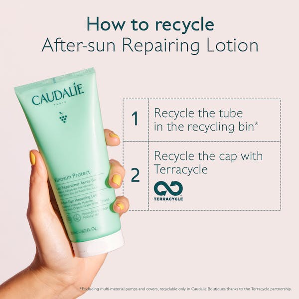 Caudalie Vinosun Protect After Sun Repairing Lotion 200 ml / 6.8 fl oz (3-Pack)