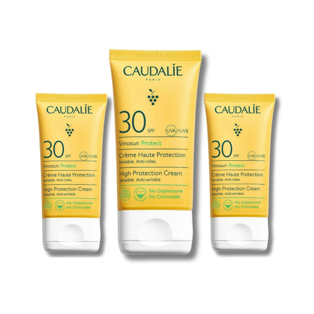 Caudalie Vinosun Protect Spf 30 Sunscreen 50 ml / 1.7 fl oz (3-Pack)