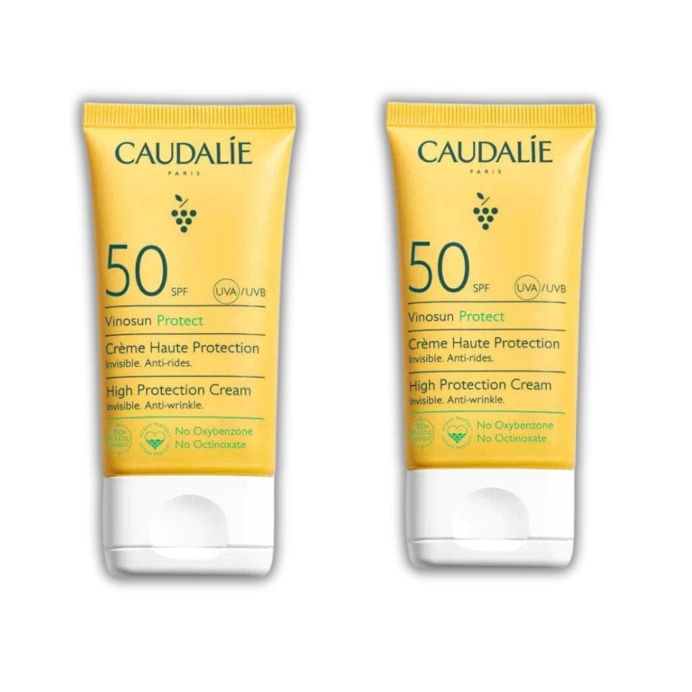 Caudalie Vinosun Protect Spf 50 Sunscreen Cream 50 ml / 1.7 fl oz (2-Pack)