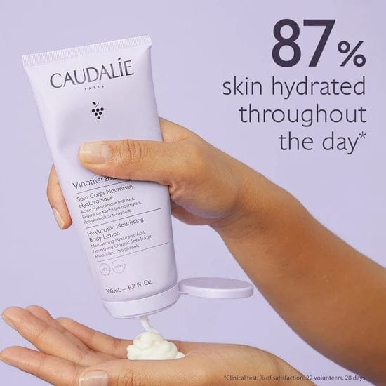 Caudalie Vinotherapist Nourishing Hyaluronic Body Lotion 200 ml / 6.8 fl oz (2-Pack)
