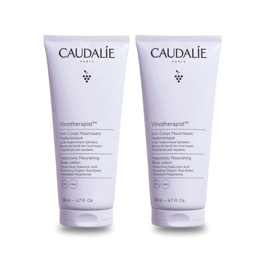 Caudalie Vinotherapist Nourishing Hyaluronic Body Lotion 200 ml / 6.8 fl oz (2-Pack)