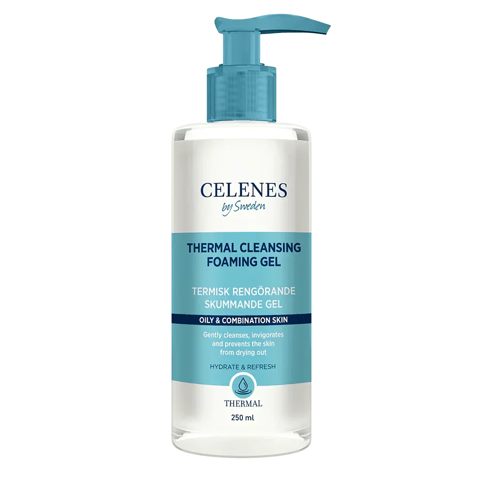 Celenes by Sweden Thermal Cleansing Foaming Gel Oily / Combination 250 ml / 8.5 fl oz