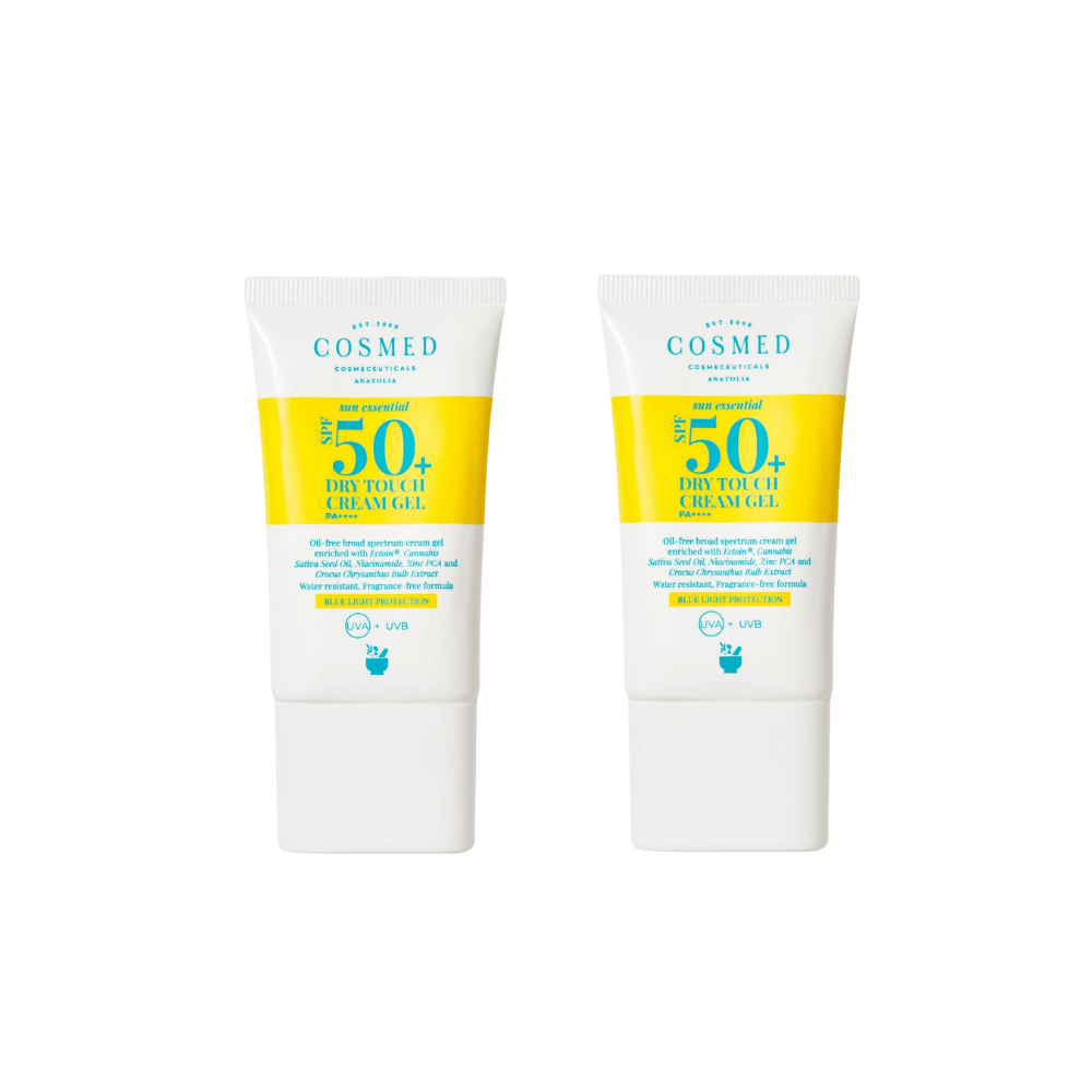 Cosmed Sun Essential Dry Touch Cream Gel Spf 50+ 40 ml / 1.4 fl oz (2-Pack)