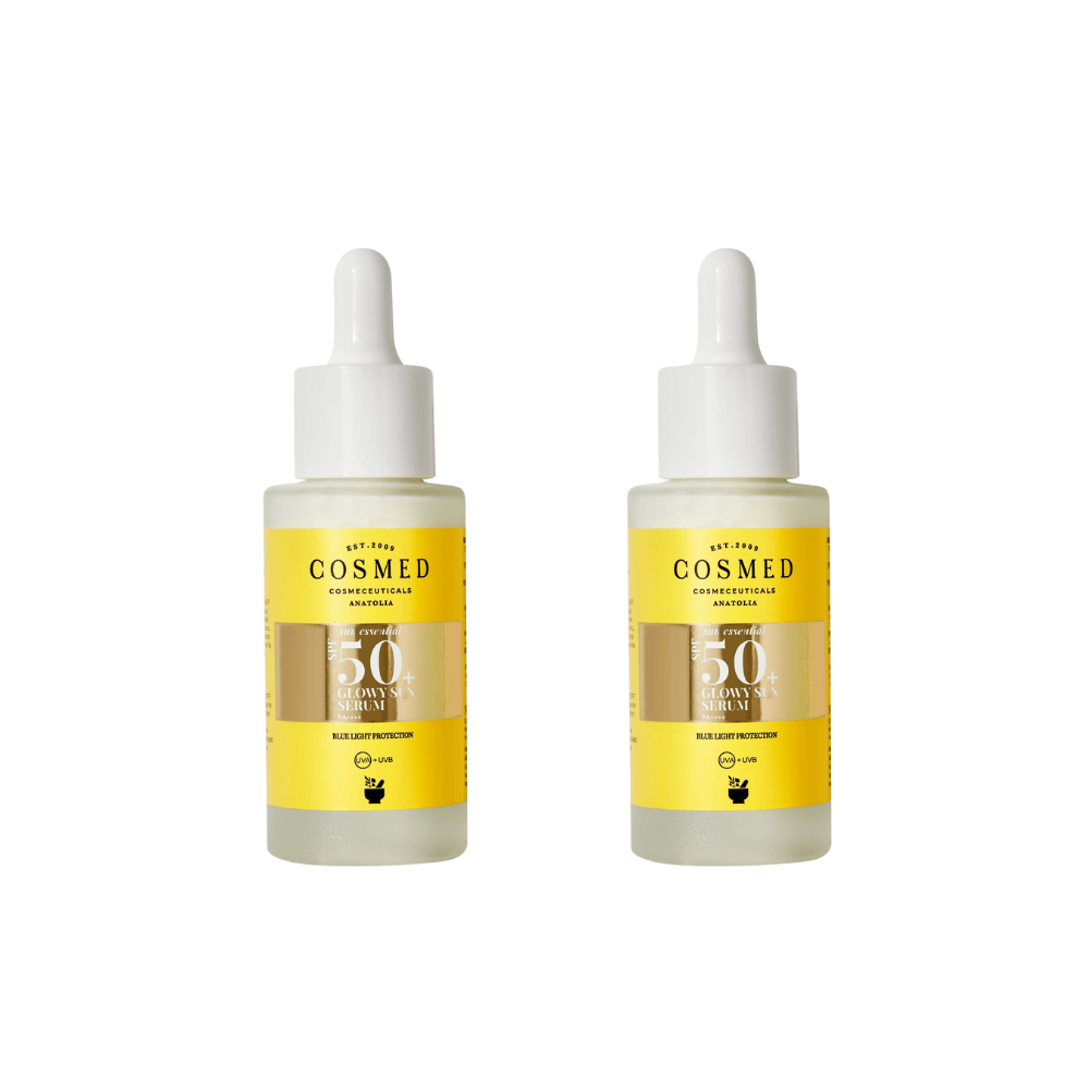 Cosmed Sunscreen Spf50 Sun Serum - Sun Serum - Under Makeup 30 ml / 1 fl oz (2-Pack)
