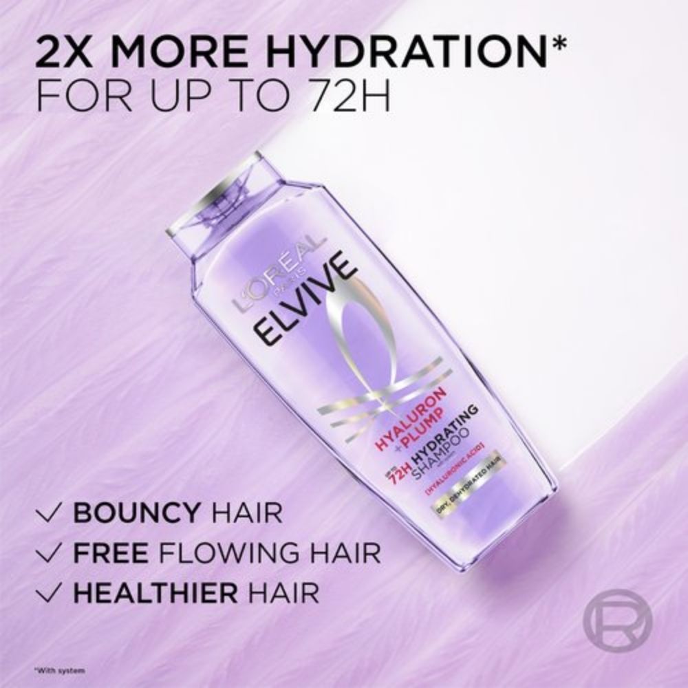 L'Oréal Paris Elvive Hyaluron + Plump Moisture Shampoo 300 ml
