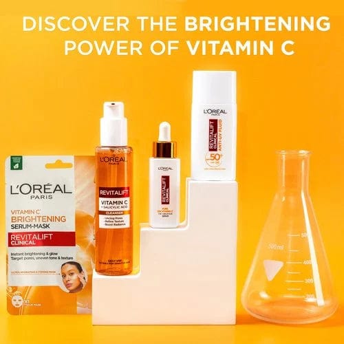 L'Oréal Paris Revitalift Clinical Vitamin C & Salicylic Acid Brightening Gel Cleanser 150 ml
