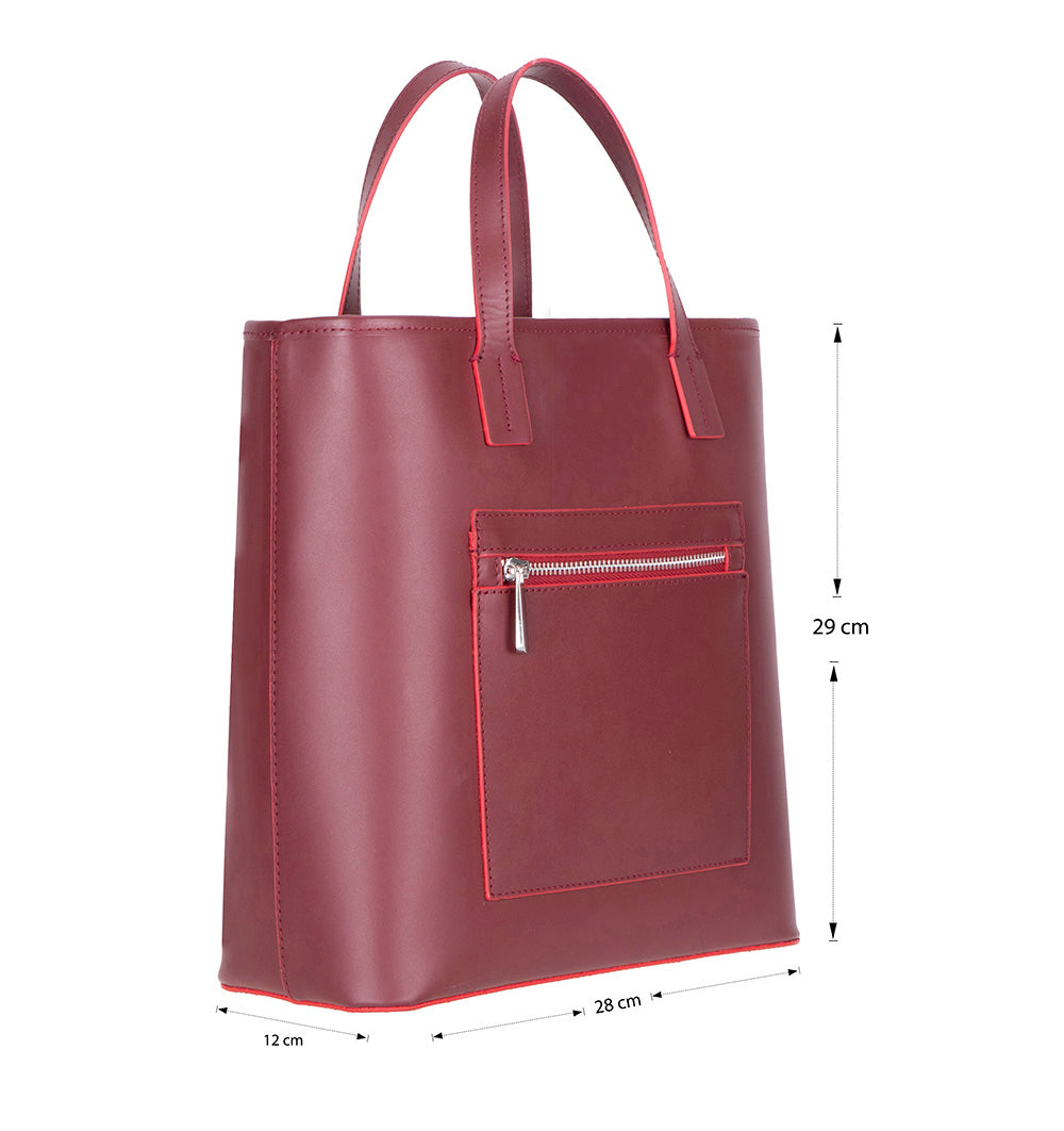 Valetto Leather Tote Bag