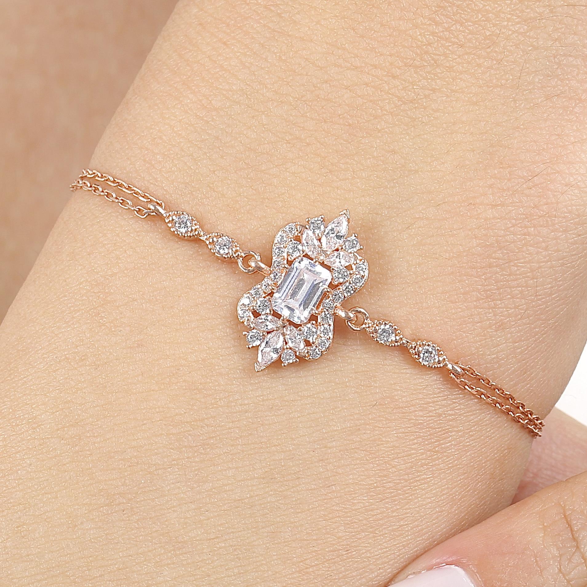 Vintage Rose Gold Bracelet