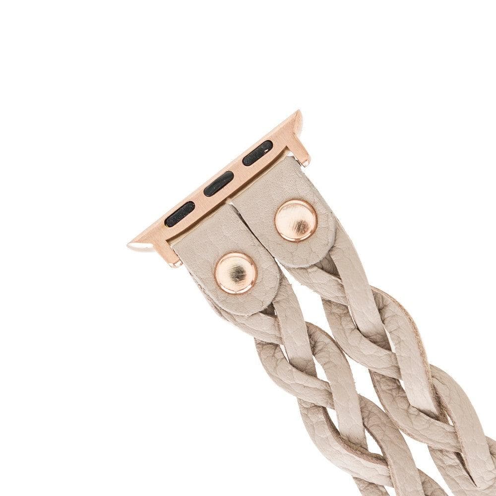 York Leather Apple Watch Double Band