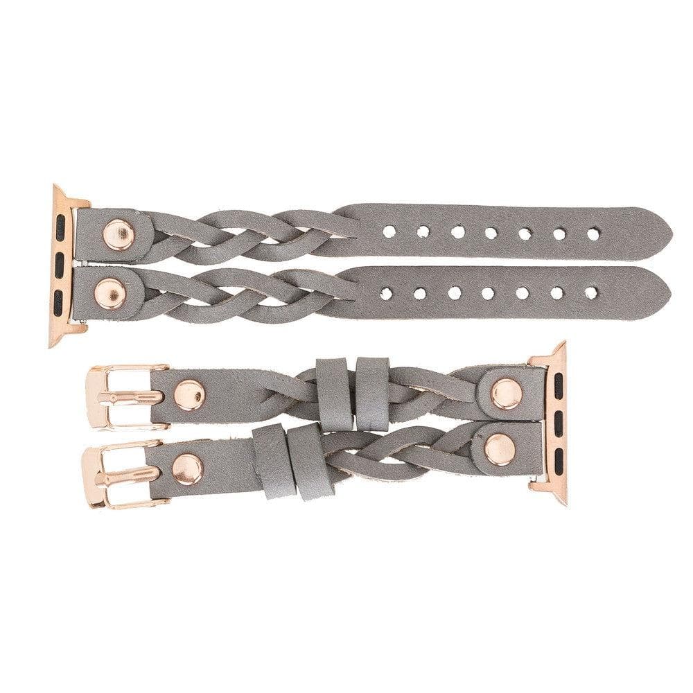 York Leather Apple Watch Double Band