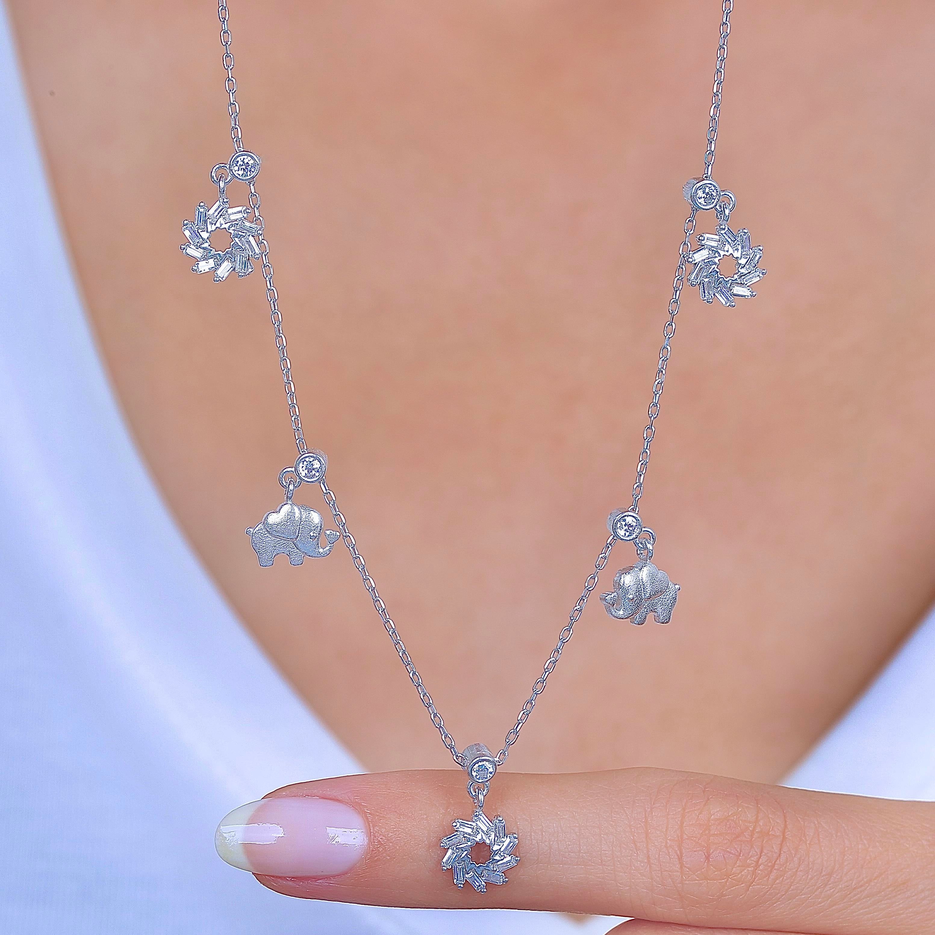 Abundance Sun Silver Luck Choker Necklace