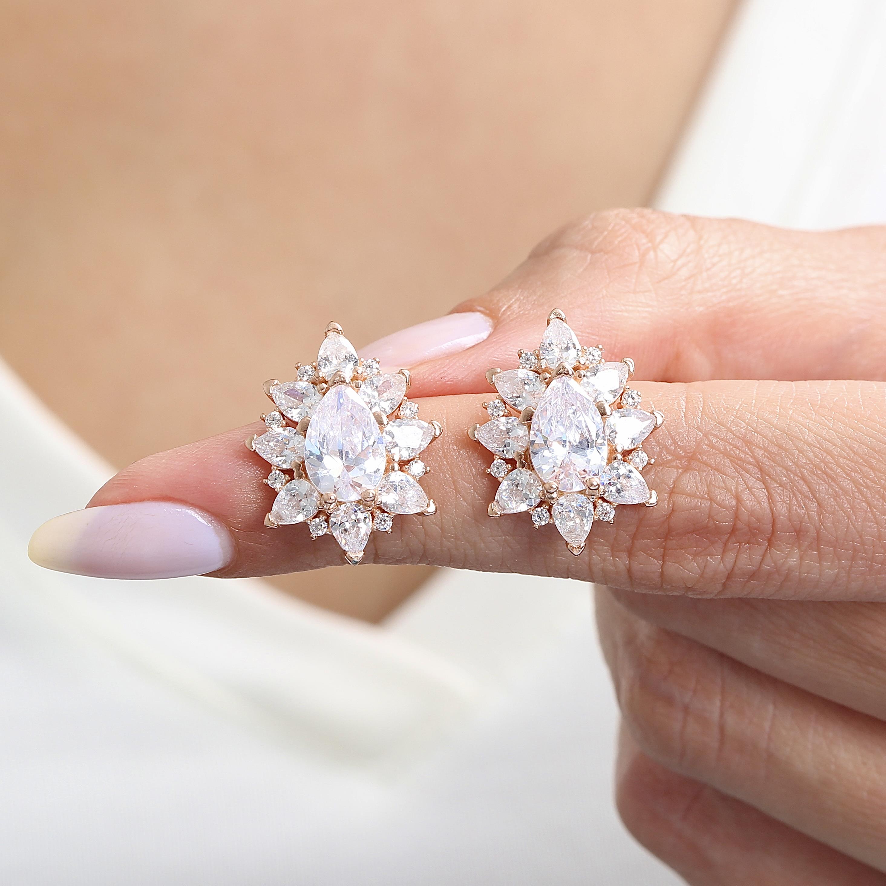 Effective Diamond London Passion Sparkling Silver Earrings