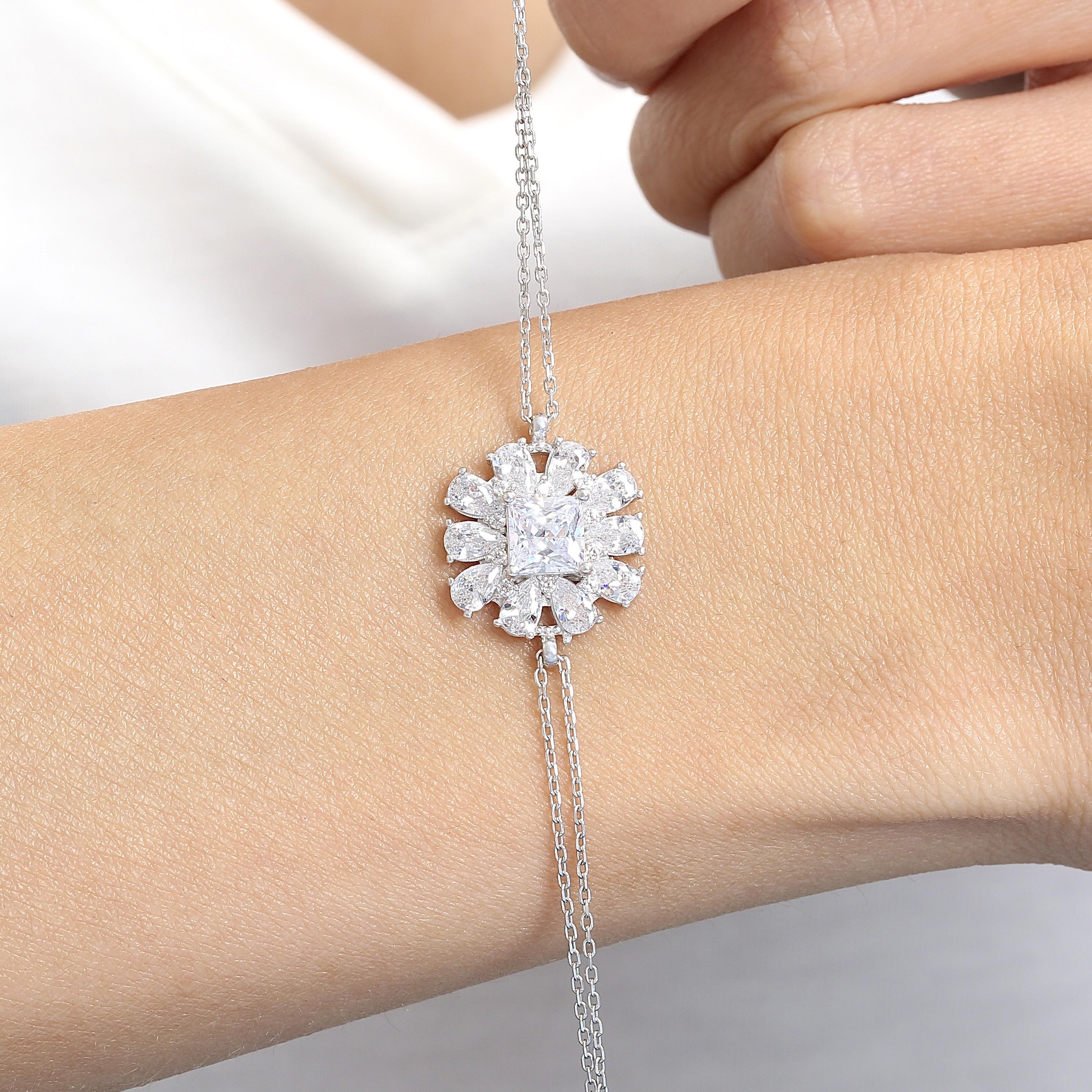 Effective Diamond Milano Dream Silver Bracelet