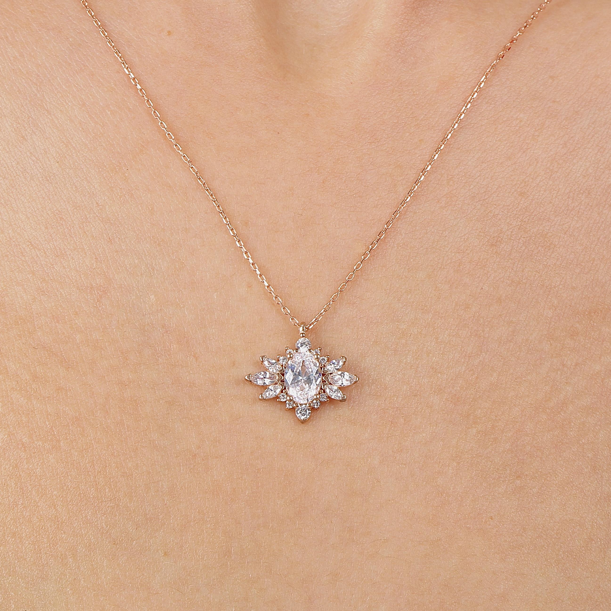 Princess Star Vintage Silver Necklace