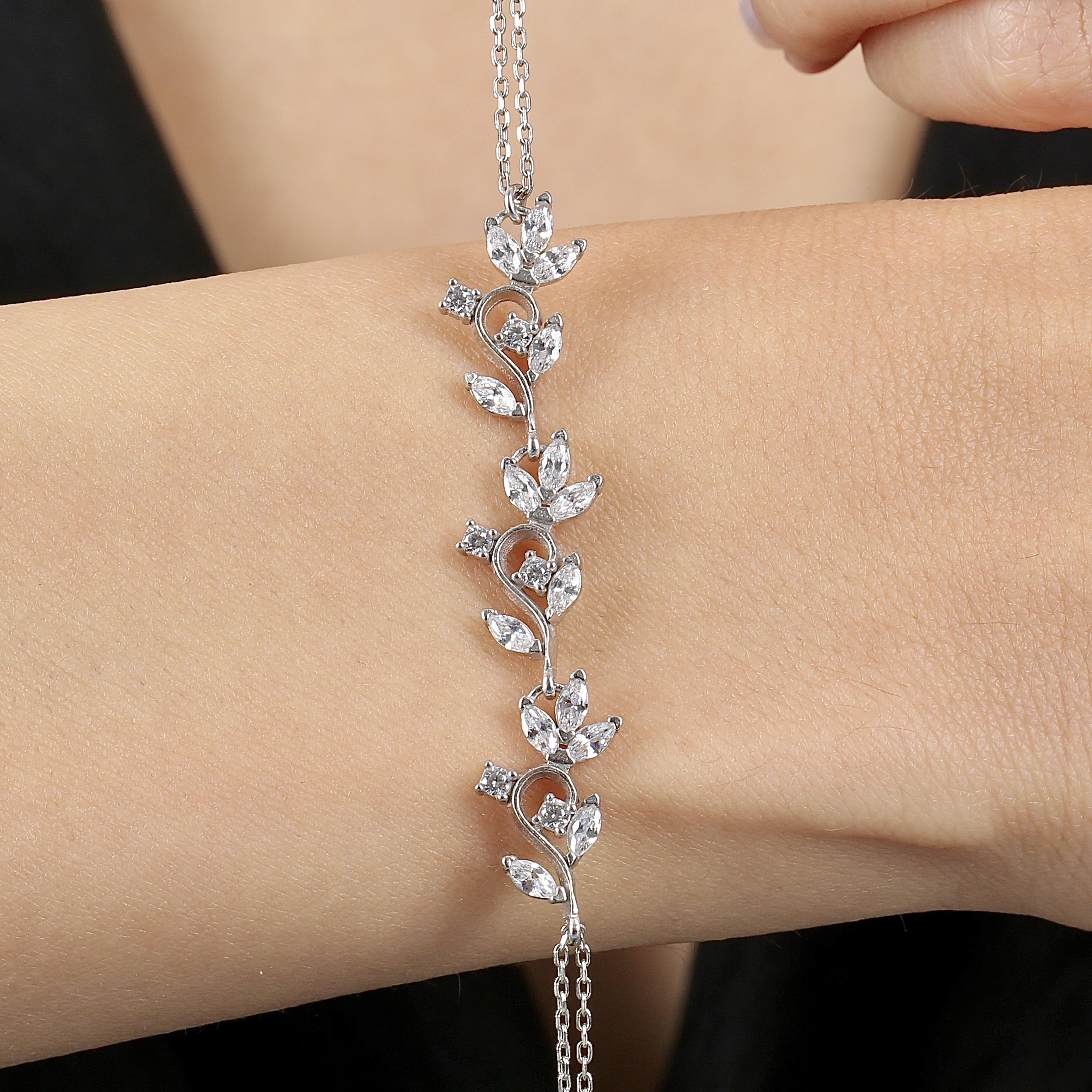 Diamond Stone Love Melody Waterway Bracelet