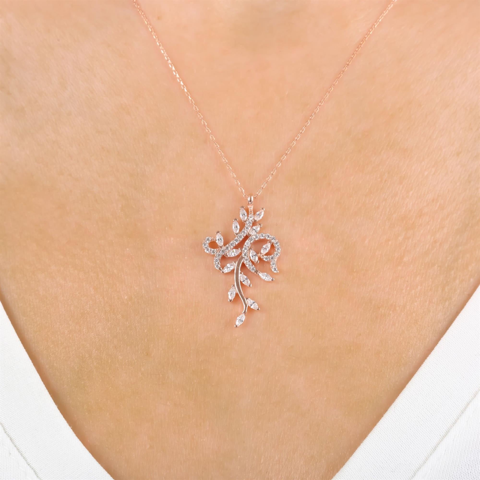 feminine sterling silver nature-inspired jewelry