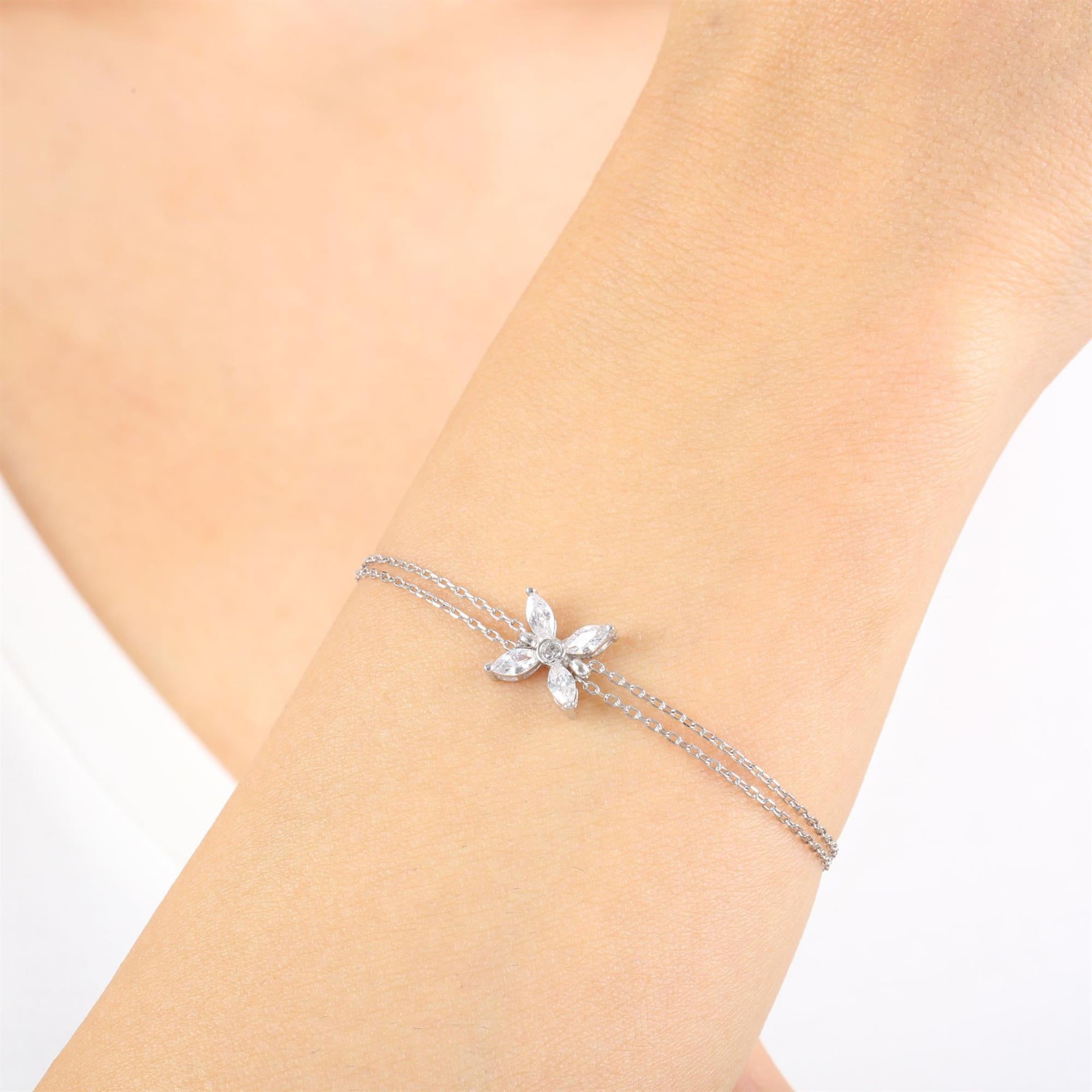 elegant petal design jewelry for women