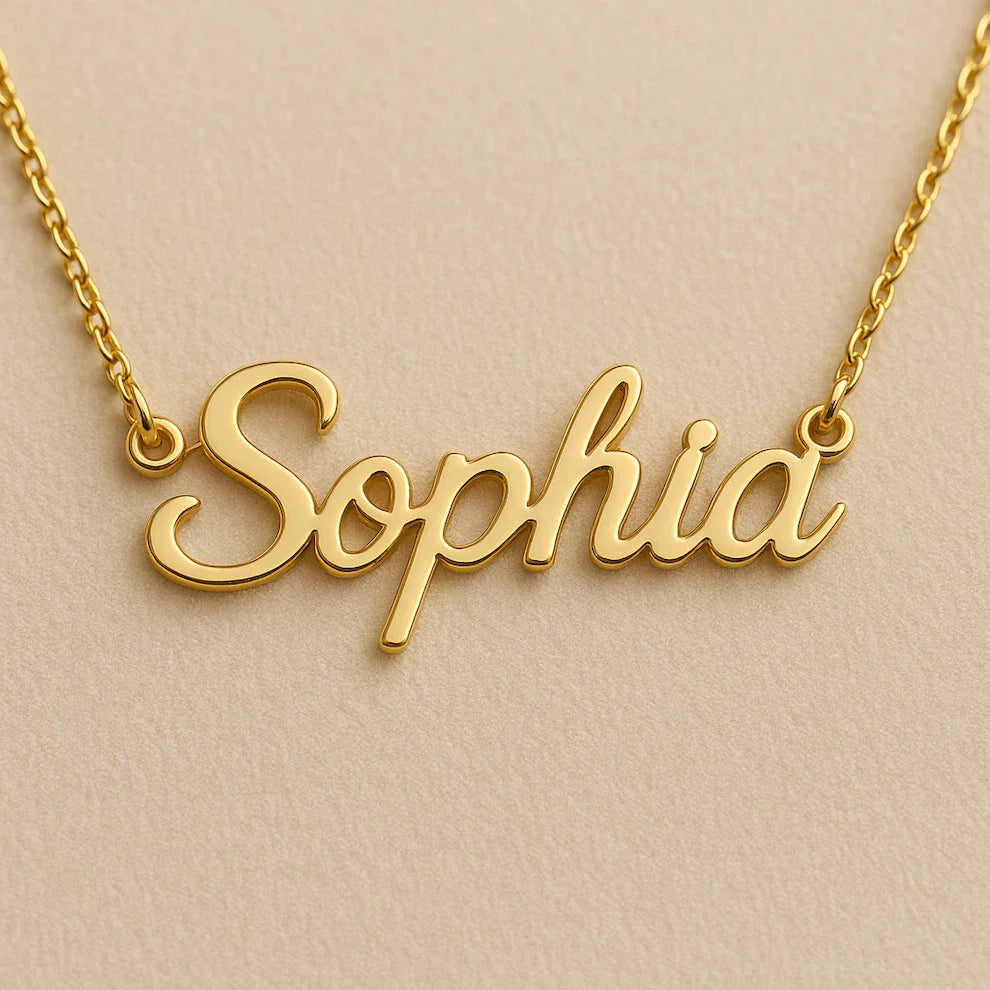 14K Gold Name Necklace: A Classic Gift with Modern Appeal