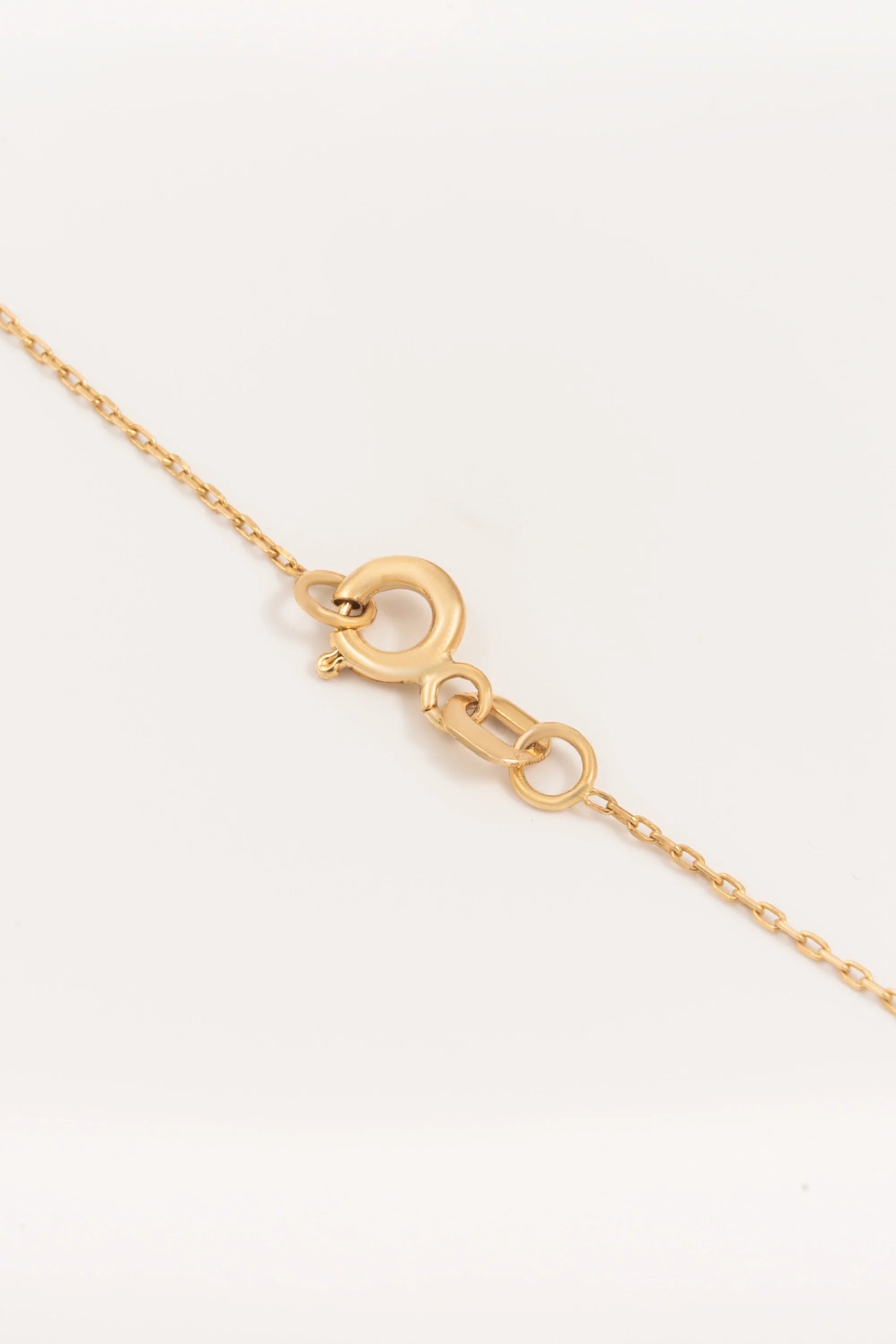 14K Gold Pavé Swallow Necklace