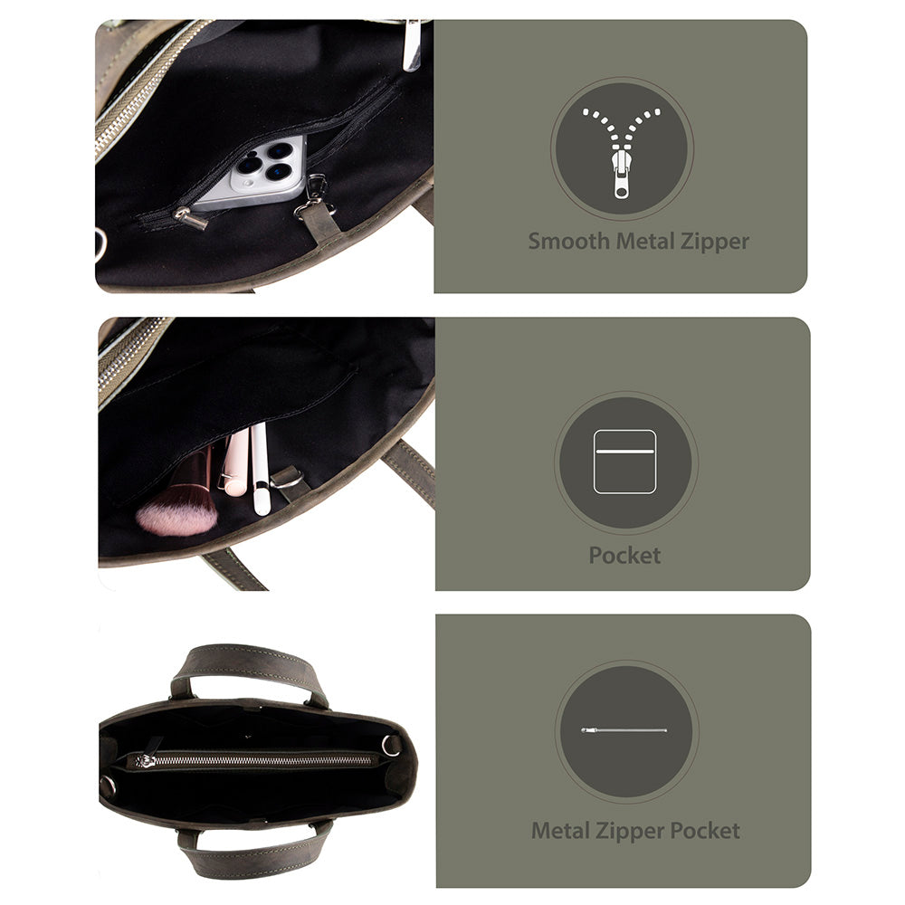 Valetto Leather Tote Bag