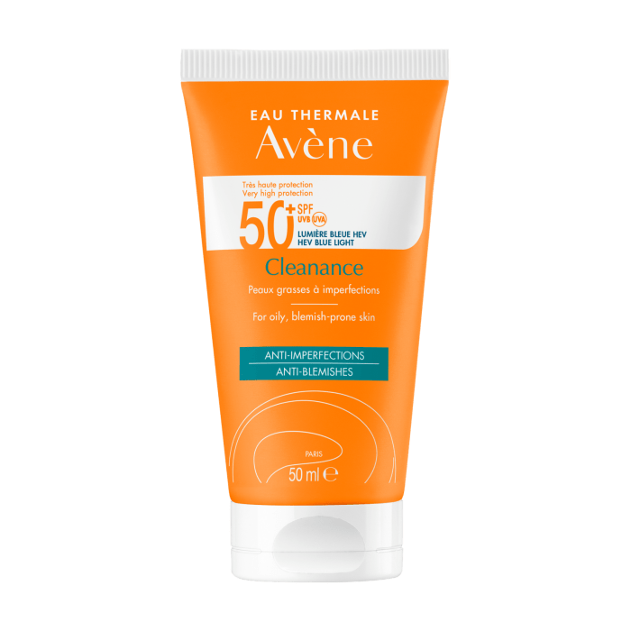 Avène Cleanance Ultra Light Sunscreen SPF50+ 50 ml / 1.7 fl oz